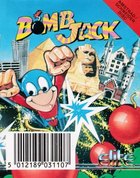 Bomb Jack (UK) (1986) (Trainer) box cover front